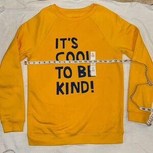 NWT-boys XL sweatshirt “ITS COOL TO BE KIND”